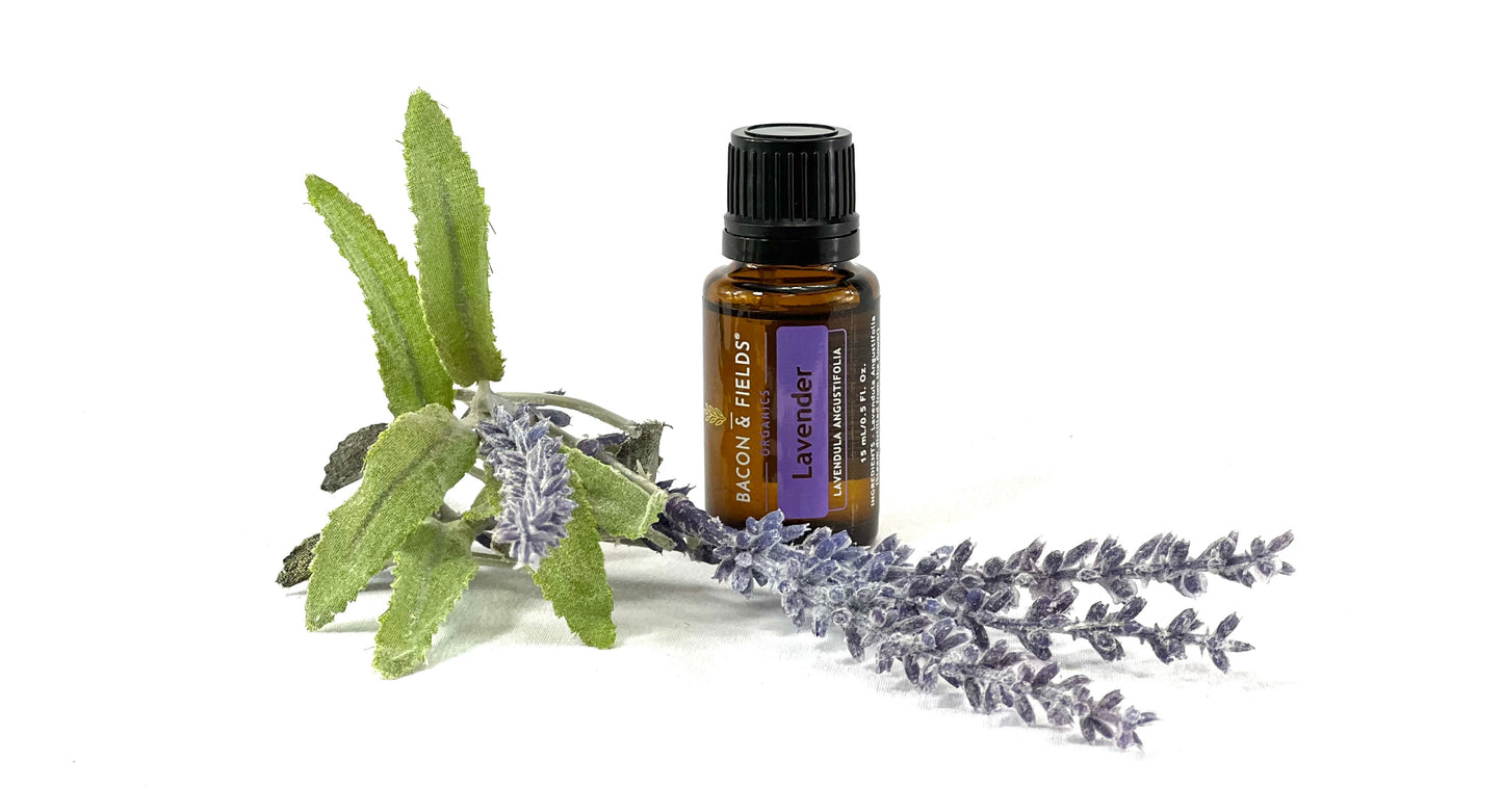 Lavender Organic Essential Oil 15 mL