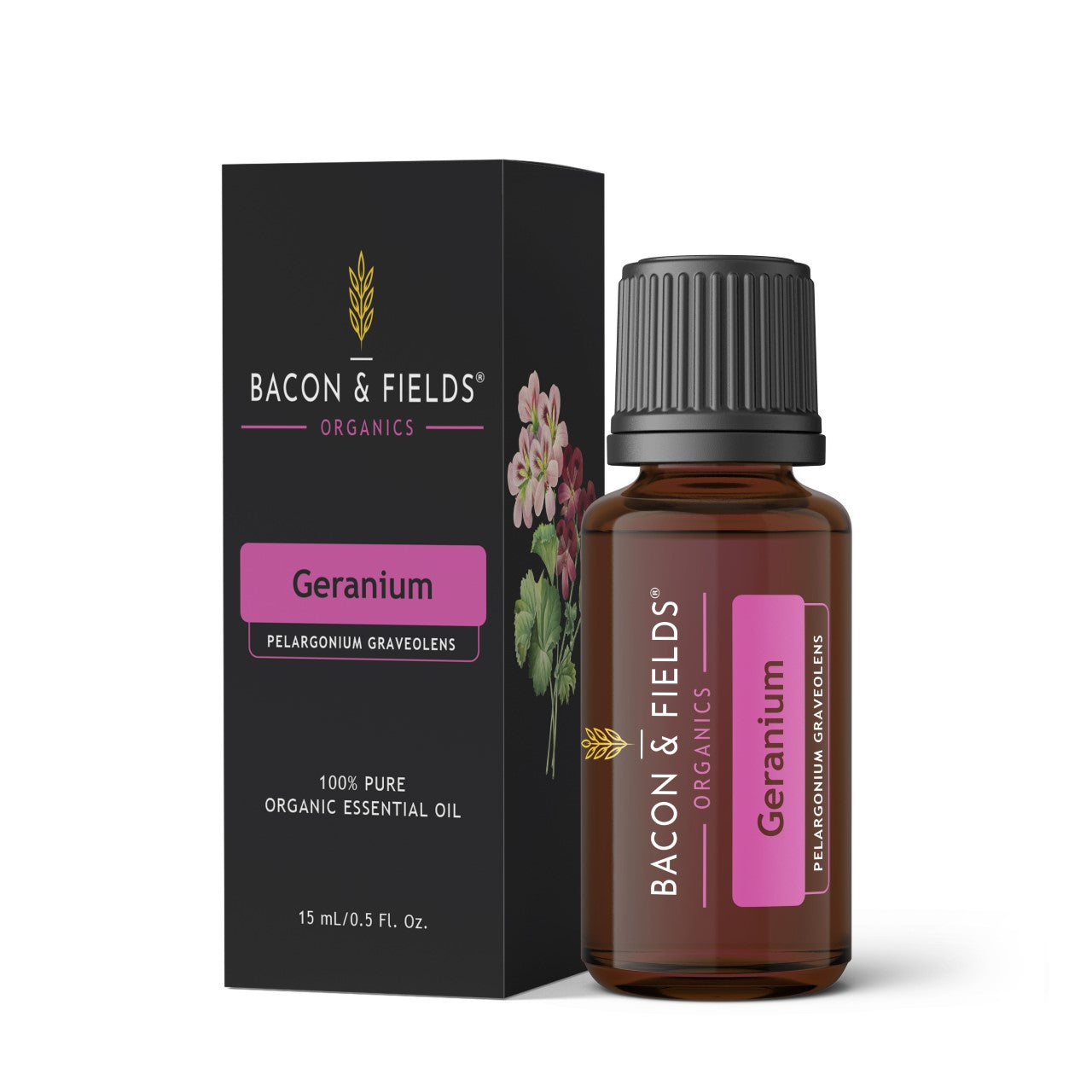 Geranium Organic Essential Oil 15 mL